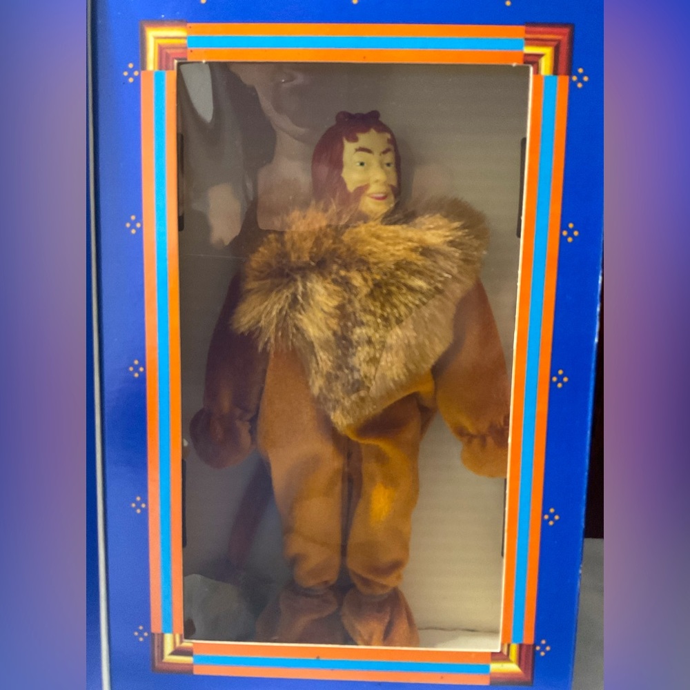 1966 The Wizard of Oz - Cowardly Lion Doll Limited Production 9"  IDEAL NIB